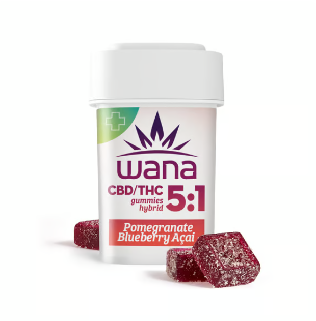 Photograph of product: Pomegranate Blueberry Acai 5:1 Gummy 100mg 20pk