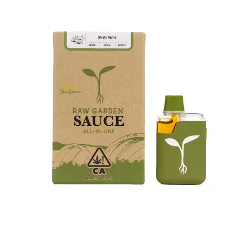 Photograph of product: Girl Scout Cookies SPROUT (H) SAUCE ALL-IN-ONE Vape 1g - Raw Garden