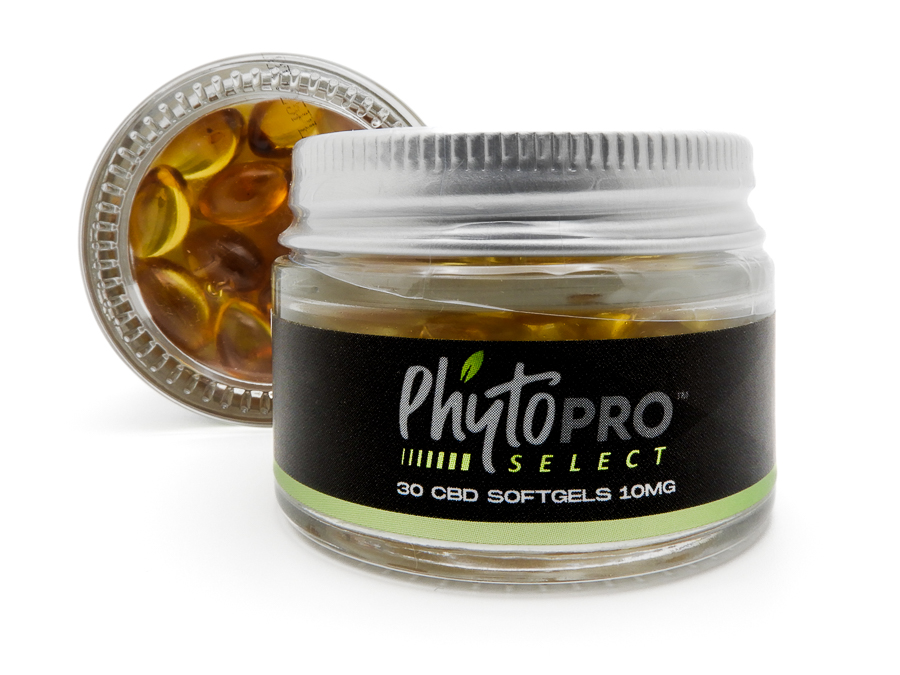 Photograph of product: PHYTO | CBD Softgel Capsules | 25mg