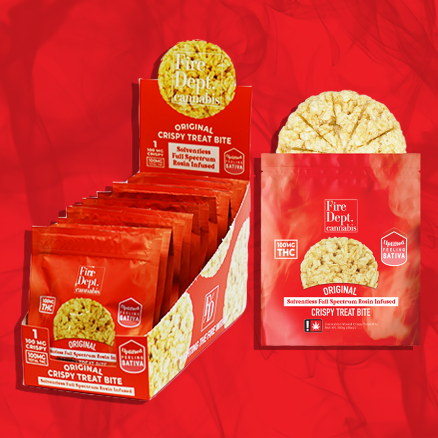 Photograph of product: Oui'd Original Crispy Treat - Fire Dept. Oui'd