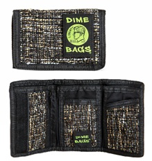 Photograph of product: DIME BAGS | Tri-Fold Wallet- Concrete $20
