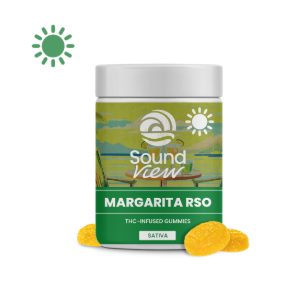 Photograph of product: SDV | Margarita RSO Gummies | T98.4mg | 00115 | 20pk | S