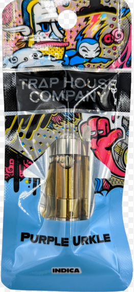 Photograph of product: Trap House Company - Purple Urkle - Vape Cart