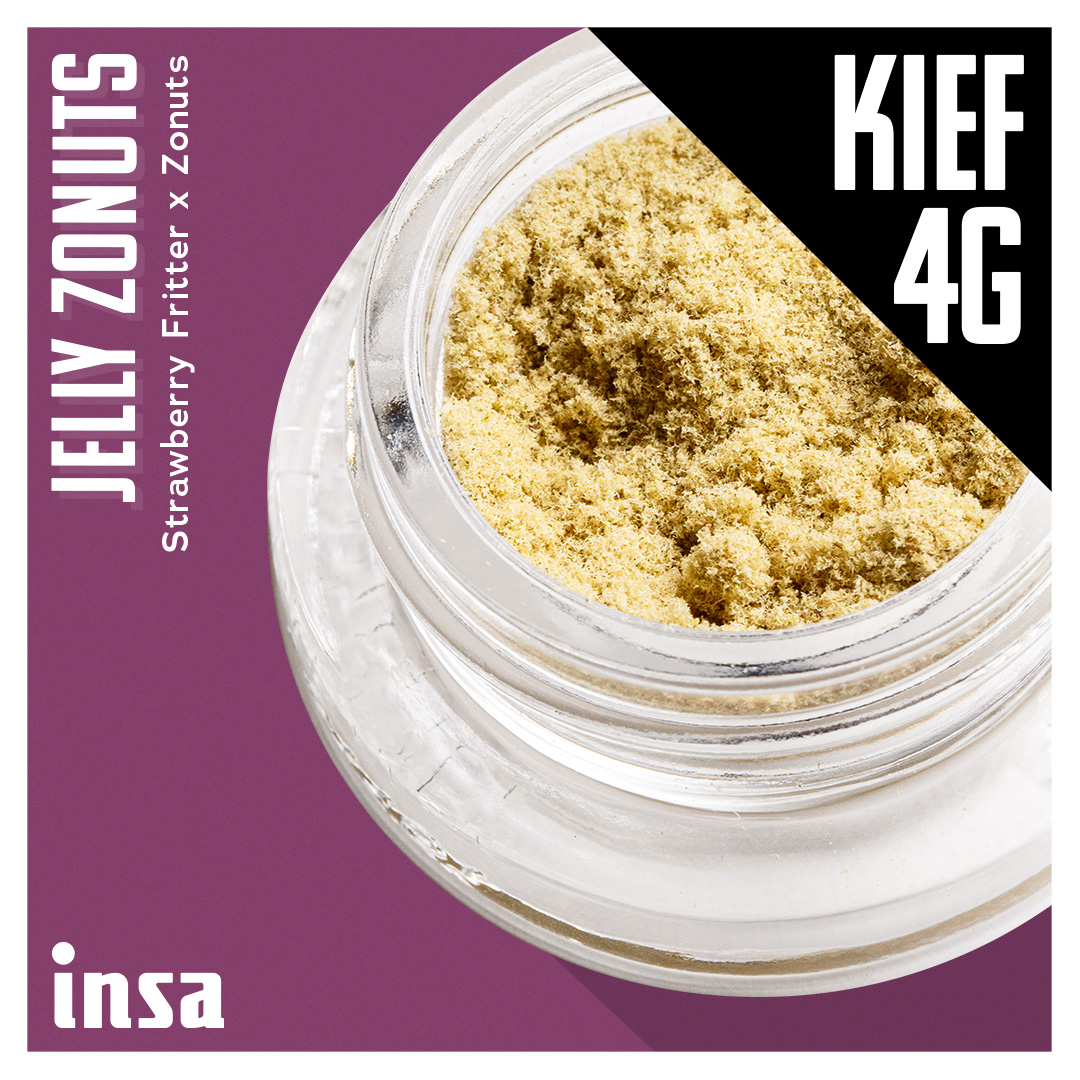 Photograph of product: Kief Baller Jar - Jelly Zonuts