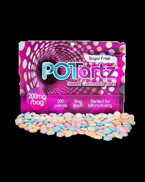Photograph of product: Hard Candy - Monster - POT tartz 1mg x 200mg
