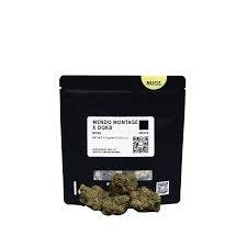 Photograph of Product: Mendo Montage x OGKB Flower Indica Black Bag 3.5G - 