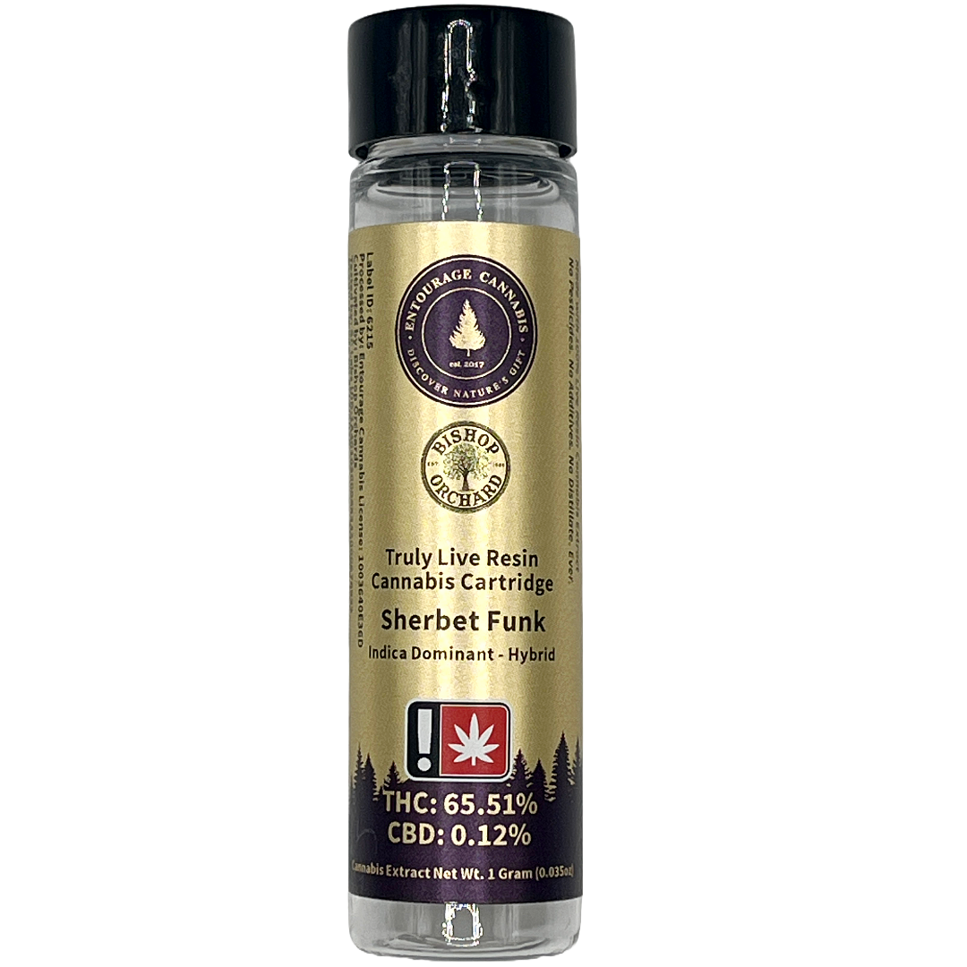Photograph of product: CBD- Sherbet Funk 1G LR Cart (IH)