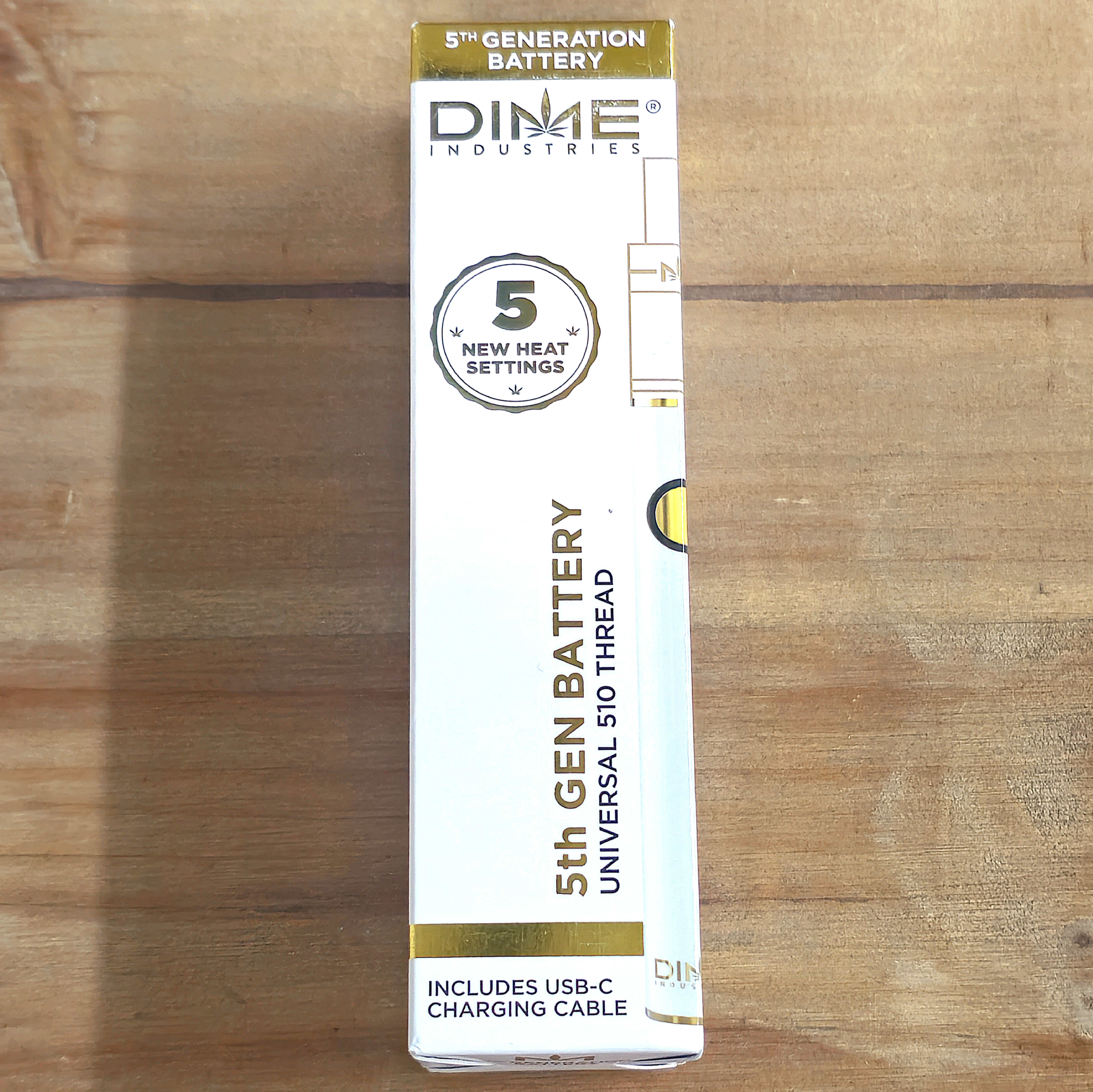 Photograph of product: DIME | White 510 Battery | 5142
