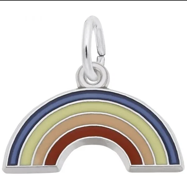 Photograph of product: Rainbow Charm | Sterling Silver w/ Lobster Claw