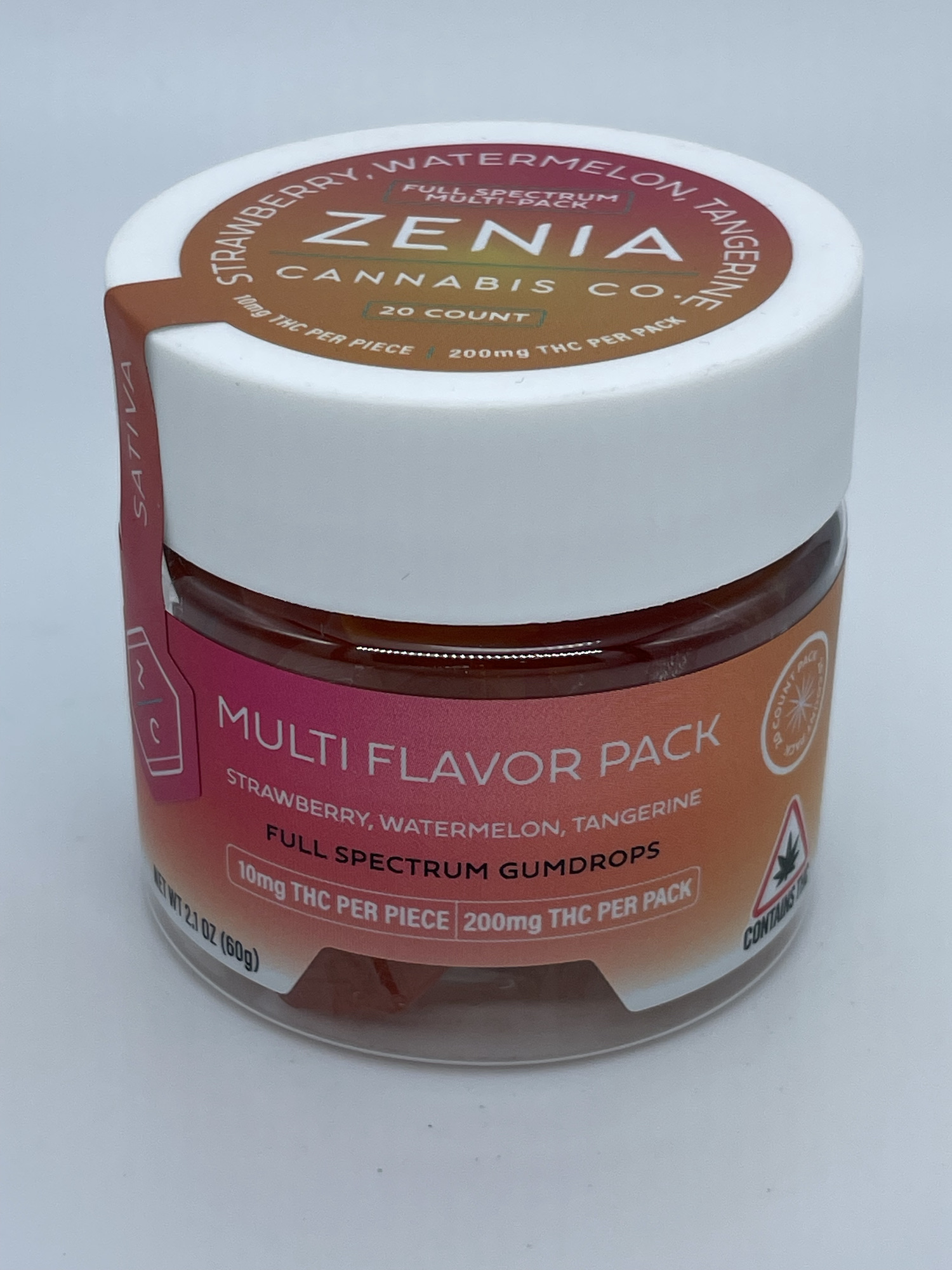 Photograph of product: Zenia - Oui'd Mixed Gumdrops (200MG)