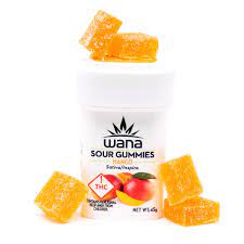 Photograph of product: Wana | Gummies | Mango | 200mg