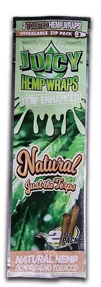 Photograph of product: Juicy Jays | Hemp Wraps-Natural
