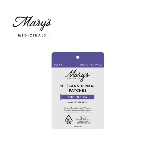 Photograph of product: RELAX TRANSDERMAL PATCHES 10 PACK