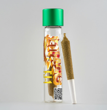 Photograph of product: Jetpacks Sour Papaya Infused Pre Roll
