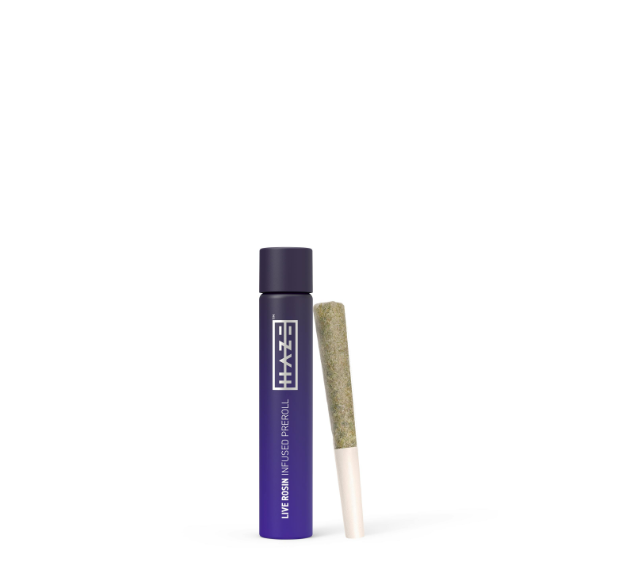 Photograph of product: Haze Cherry Do-Si-Dos 0.5g 2pk Live Rosin Infused Prerolls