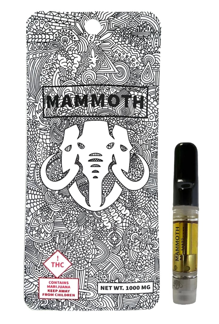 Photograph of product: Mammoth - Gelato Cookies 1000mg Cart