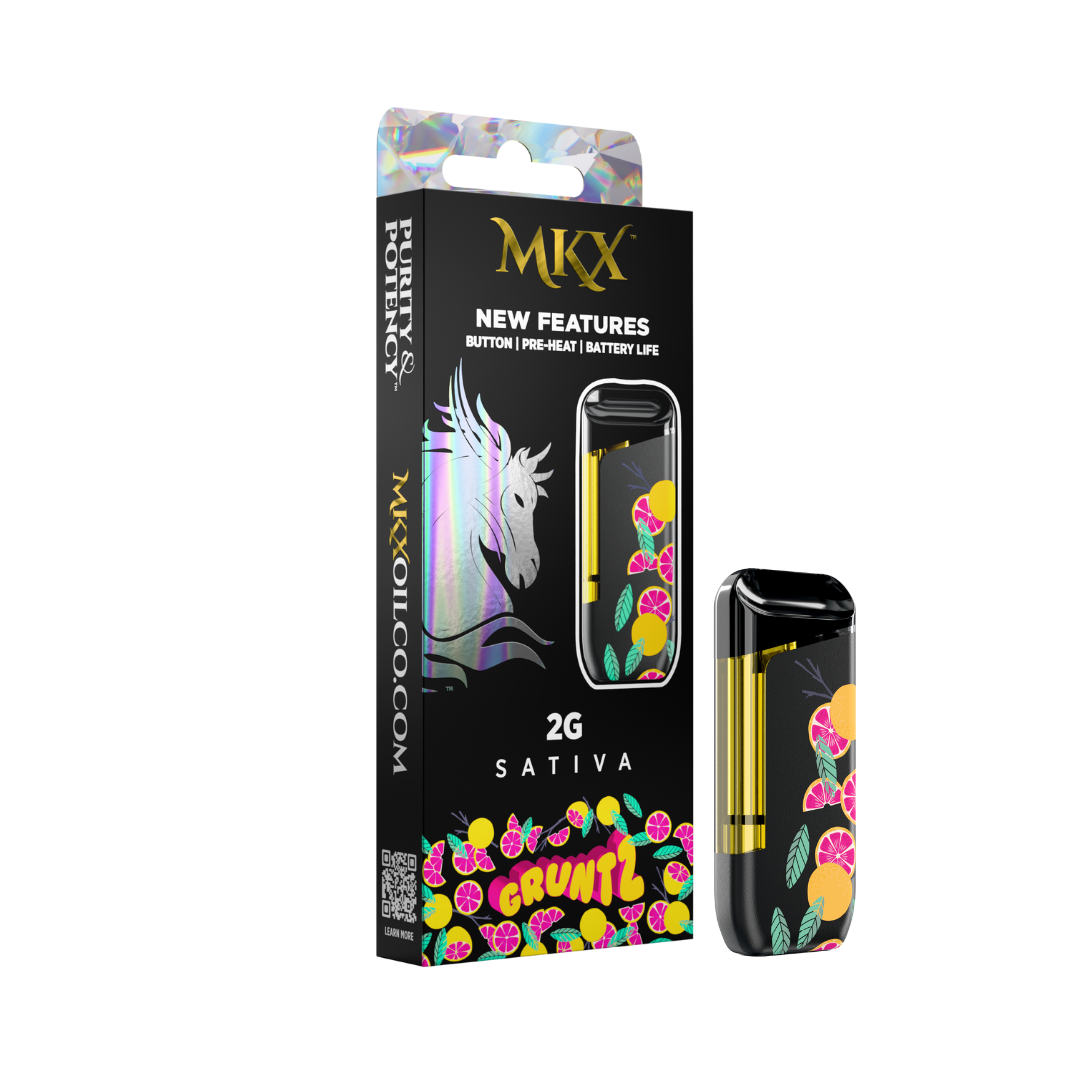 Photograph of product: MKX Disposable - Gruntz 2g Disposable - Sativa