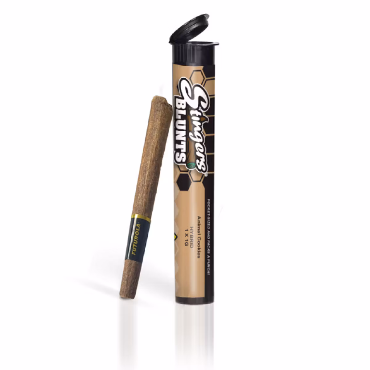 Photograph of product: Stingers - Acapulco Gold x Golden Flo - Infused Blunt - 1g