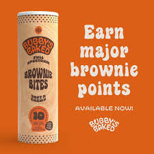 Photograph of product: Edible* - Bubby's Baked - Brownie Bites (H) - 100mg (5pk)