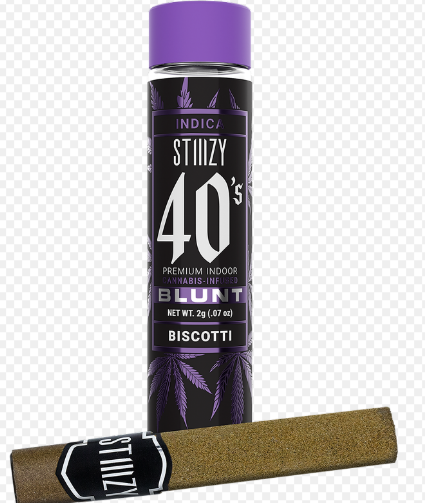 Photograph of product: Biscotti | STIIIZY | 40's Infused Blunt