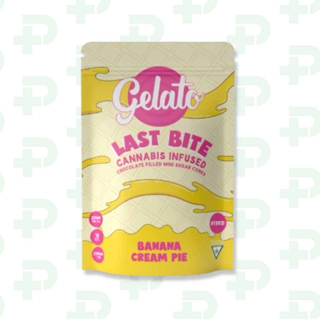 Photograph of product: Gelato - Last Bites 200mg - Banana Cream Pie