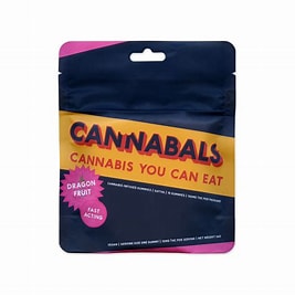 Photograph of product: Cannabals Live Resin Gummies | 10 count (10mg each) | Dragon Fruit Lemomade
