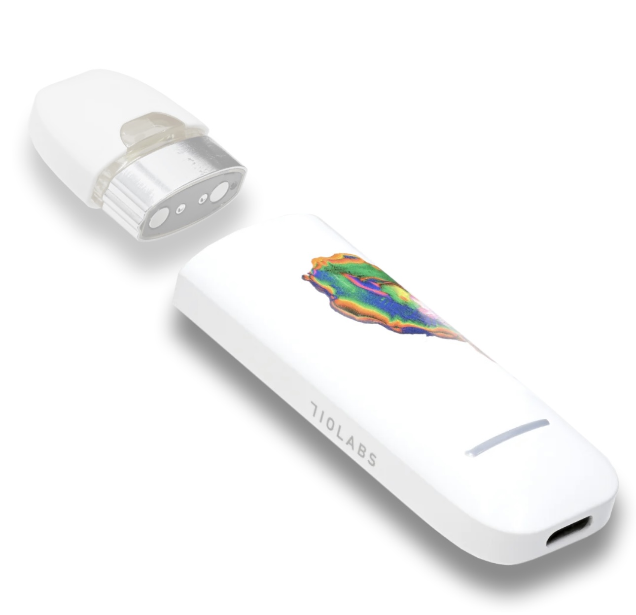 Photograph of product: 710 Labs: White Oil Spill Pod Battery