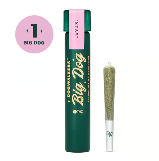 Photograph of product: Dogwalkers - Big Dog Pre Roll - Gas Guzzler