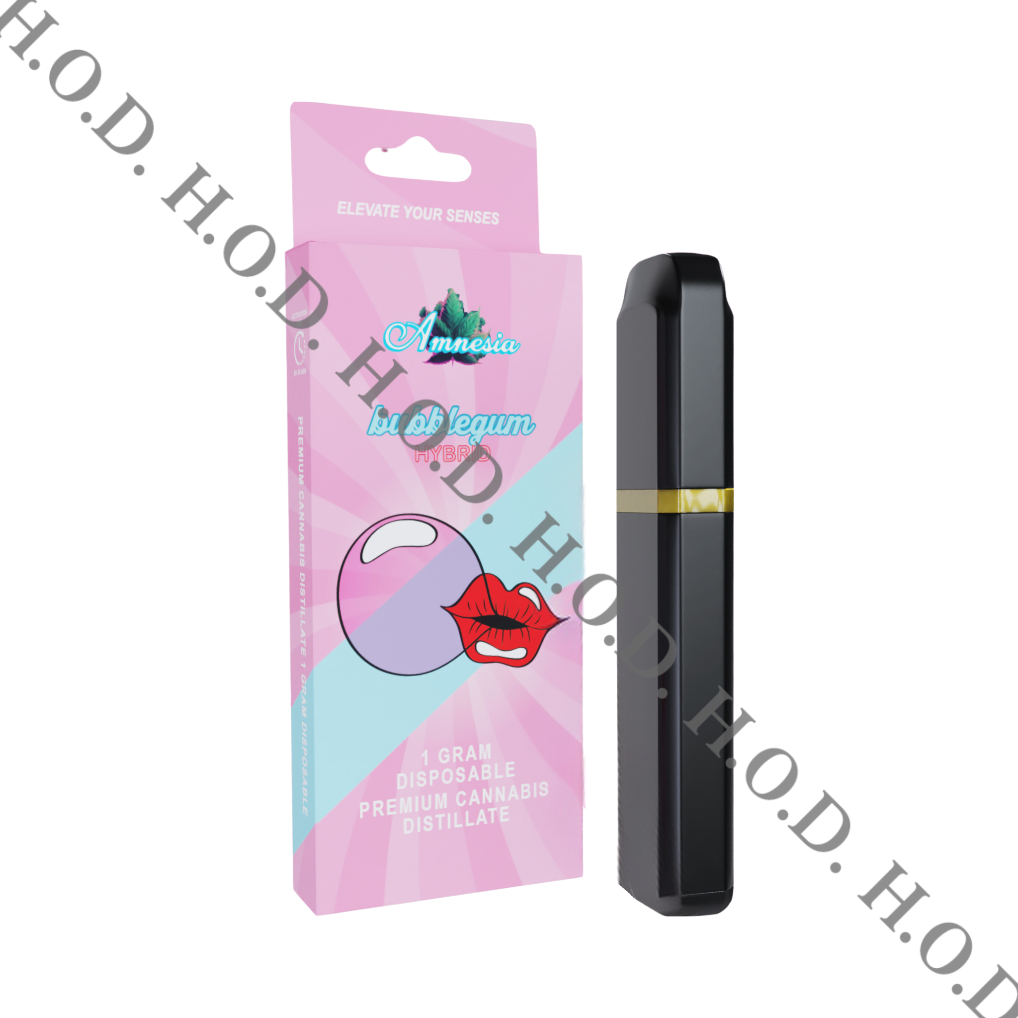 Photograph of product: Amnesia Bubble Gum Disposable 1g