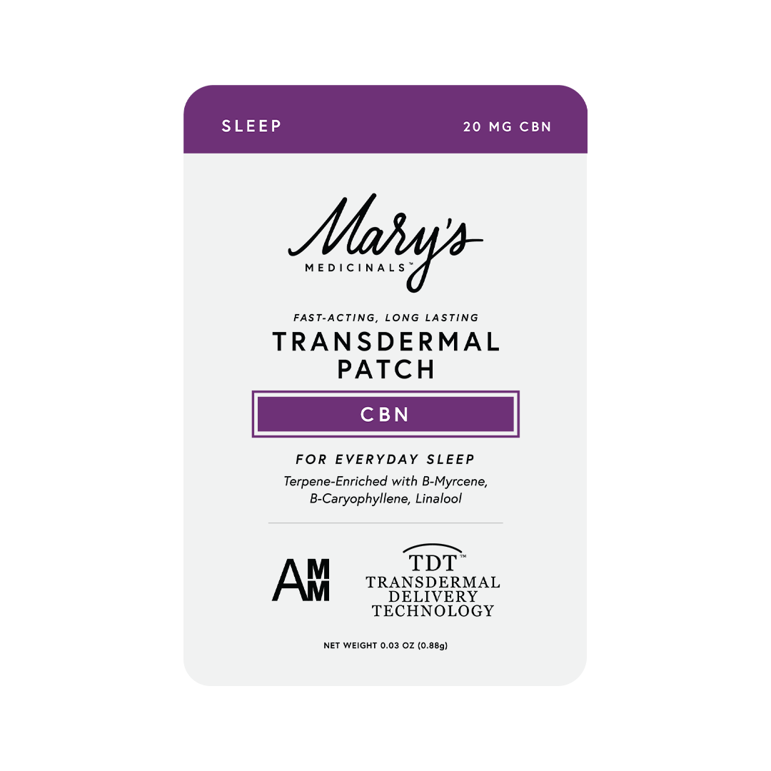 Photograph of product: Mary's Medicinals - Topical - Patch - CBN - 20MG