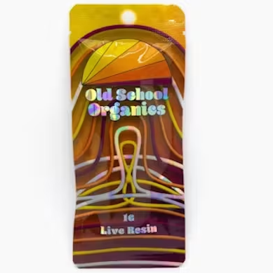 Photograph of product: OLD SCHOOL ORGANICS LIVE RESIN DISPOSABLE | SUGAR PIE