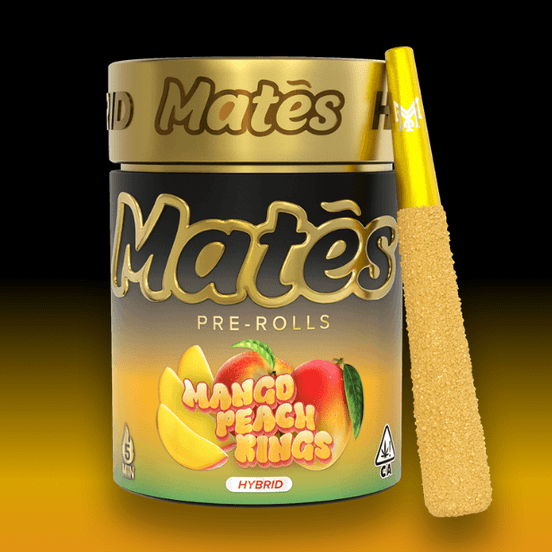 Photograph of product: Mango Peach Rings Mates Infused Pre Rolls - 