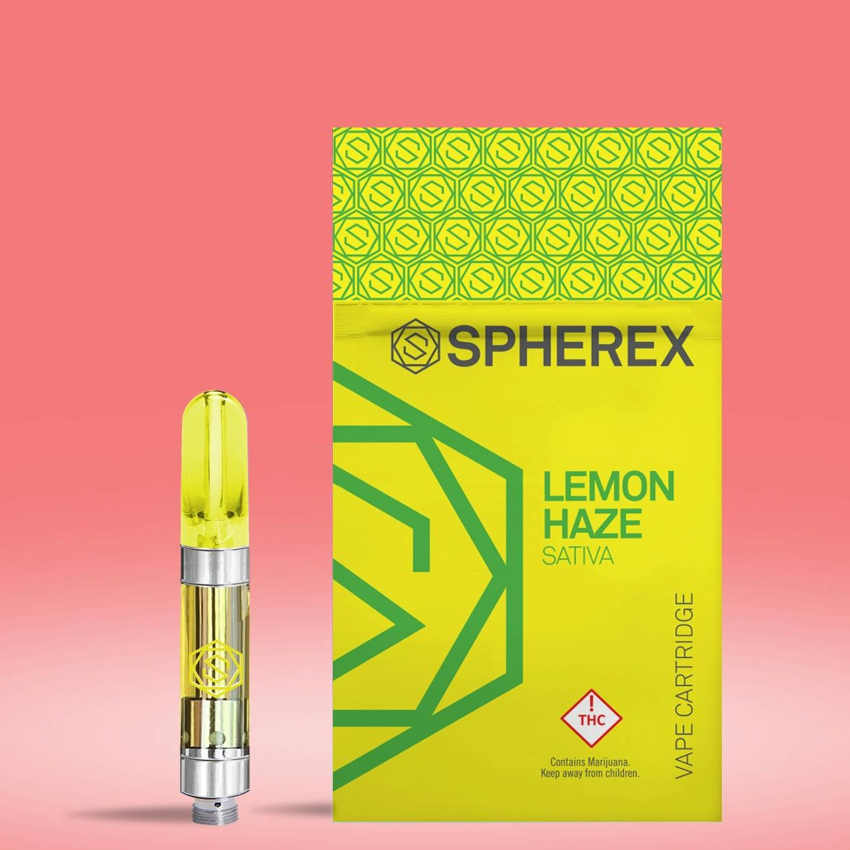 Photograph of Product: Spherex - (S) Vape - Lemon Haze