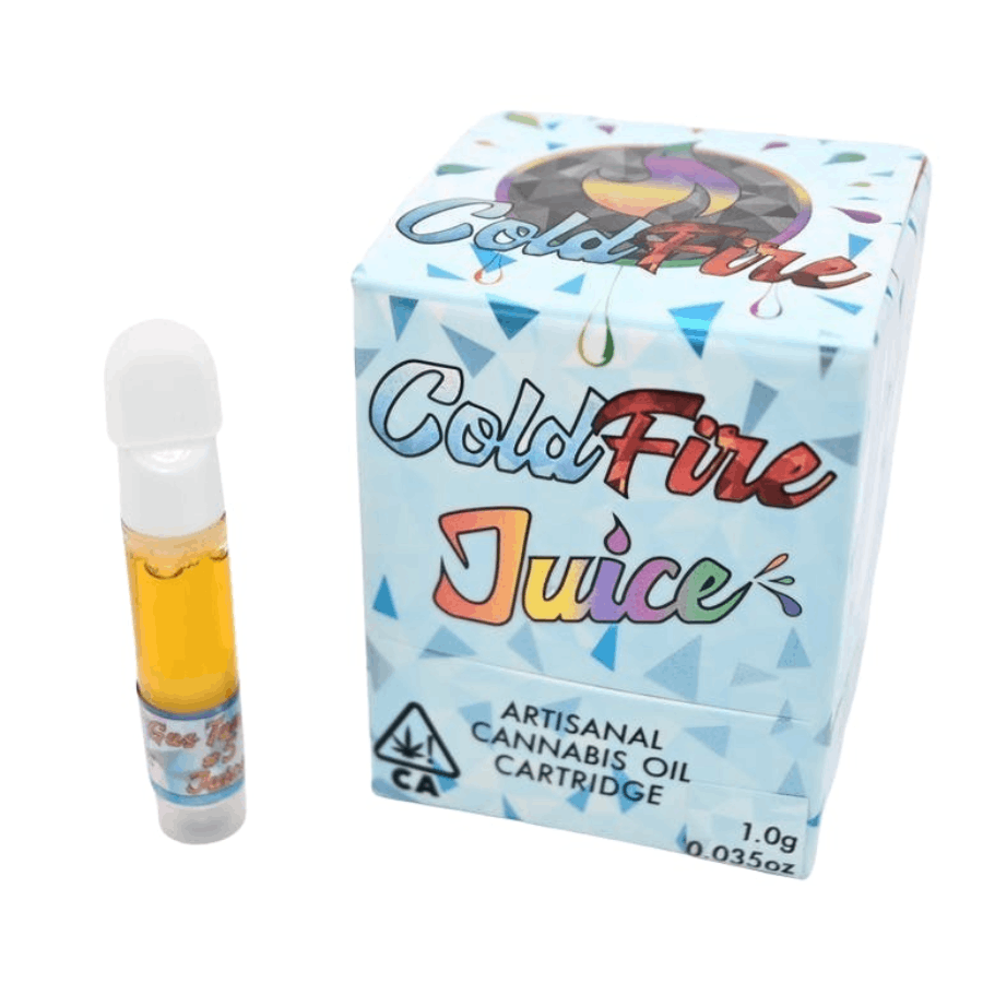 Photograph of product: COLDFIRE Extracts - Lumpy's x Green Ribbon - 1G - Cured Resin Juice Cartridge