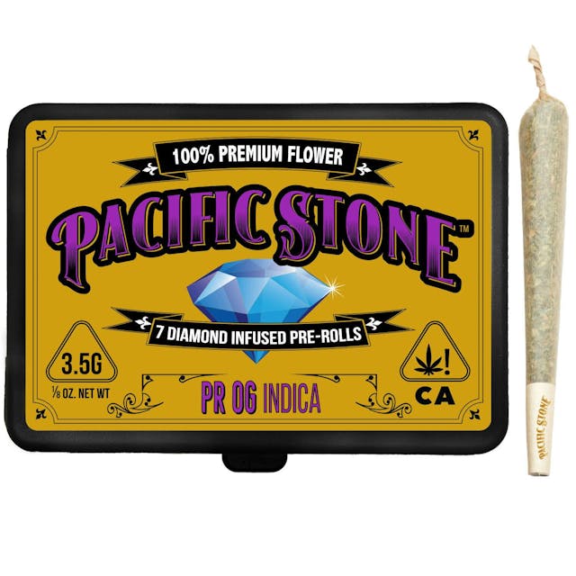 Photograph of product: PR OG | 0.5Gx7 Diamond Infused Pre-Rolls