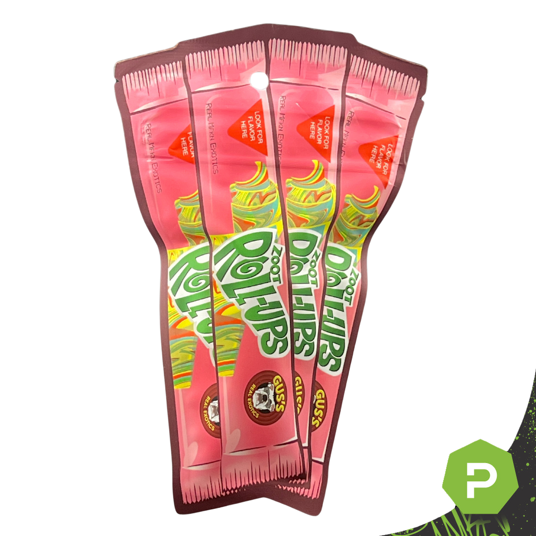 Photograph of product: Gus's Real Exotics Prepackaged Flower | Zoot Roll-ups - 3.5g