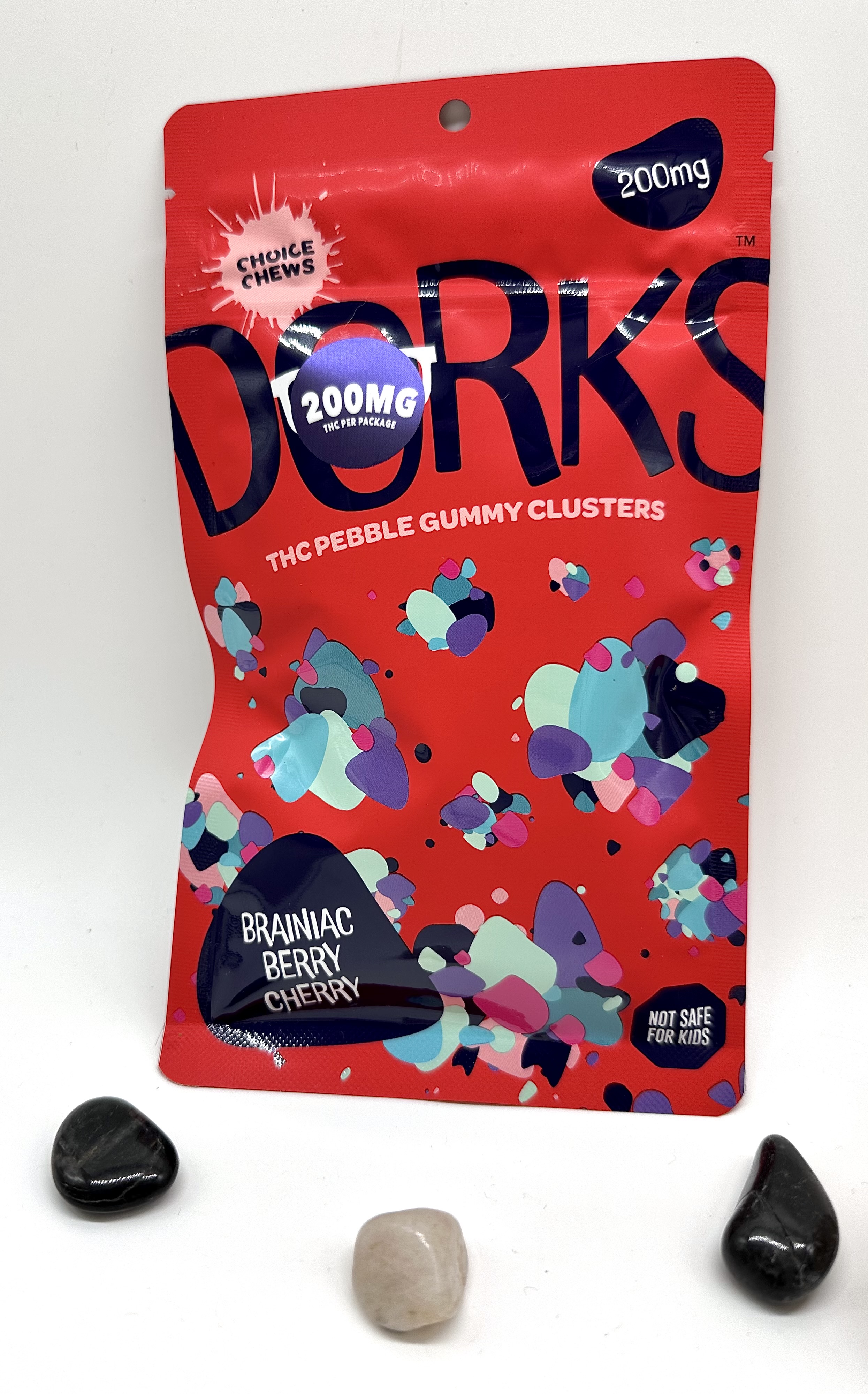 Photograph of product: Choice - Dorks - Brainiac Berry Cherry - 200mg