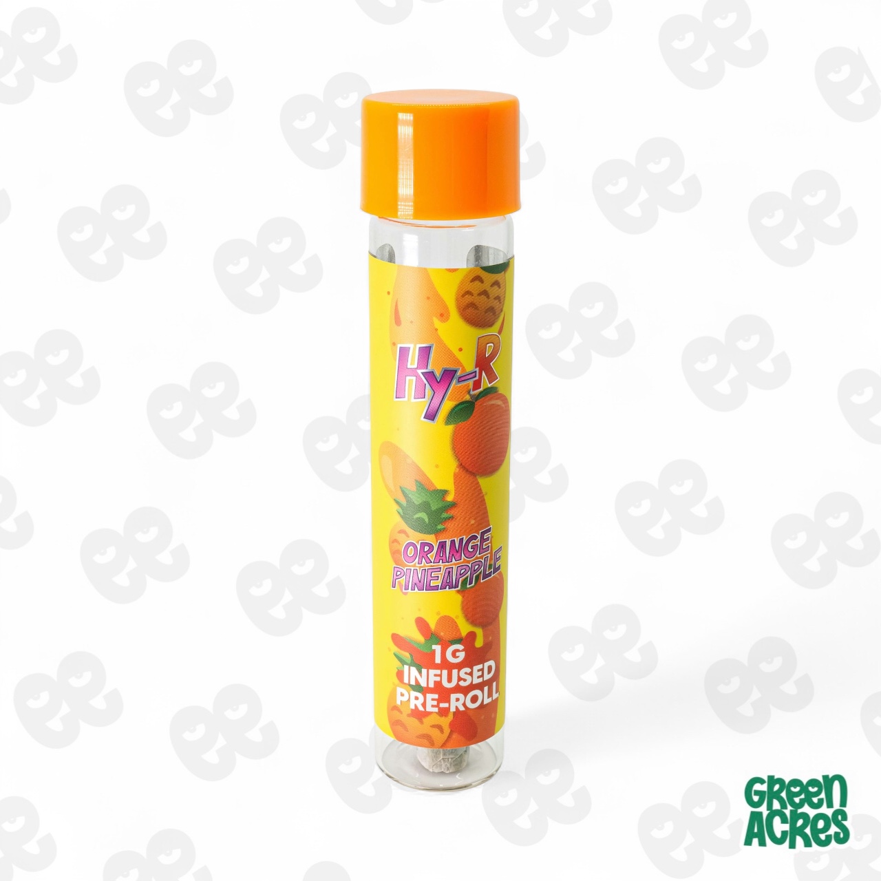 Photograph of product: Hy-R: Orange Pineapple Infused Preroll 1G