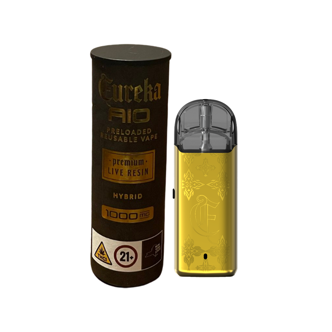 Photograph of product: Eureka | Blueberry Muffin | Vape AIO | Hybrid