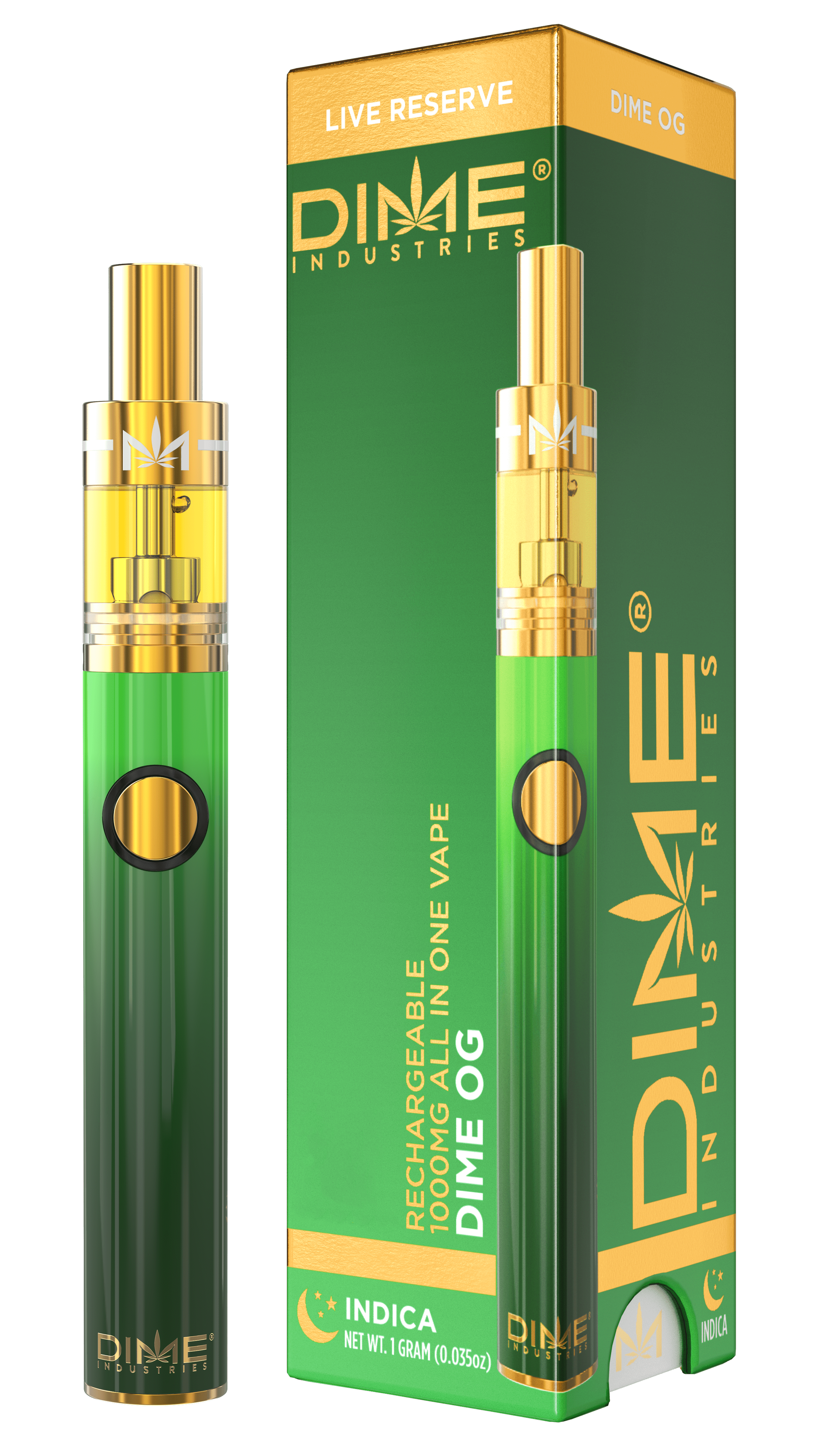 Photograph of product: DIME Live Reserve | Vape | Oui'd | Dime OG