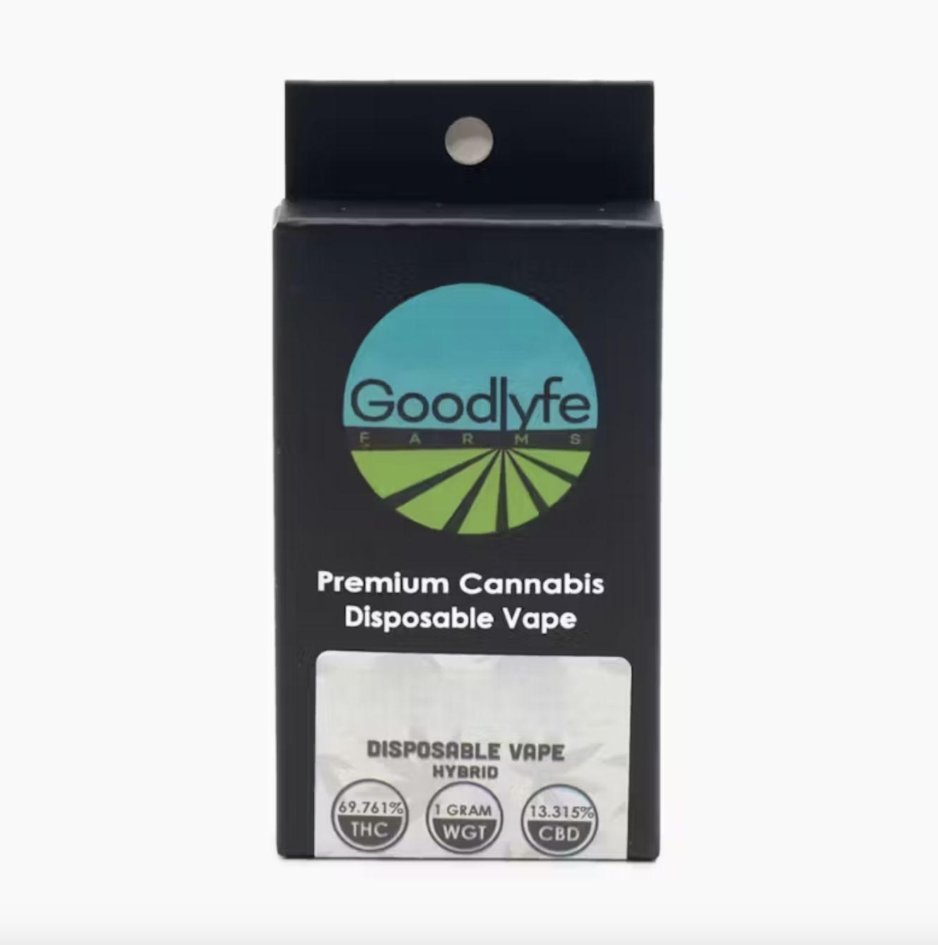 Photograph of product: Goodlyfe: Rainbow Sherbert 1G Disposable Vape