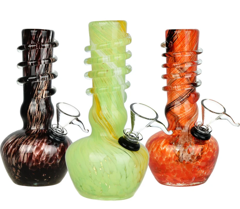 Photograph of product: Shine On Soft Glass Water Pipe- 5.75"