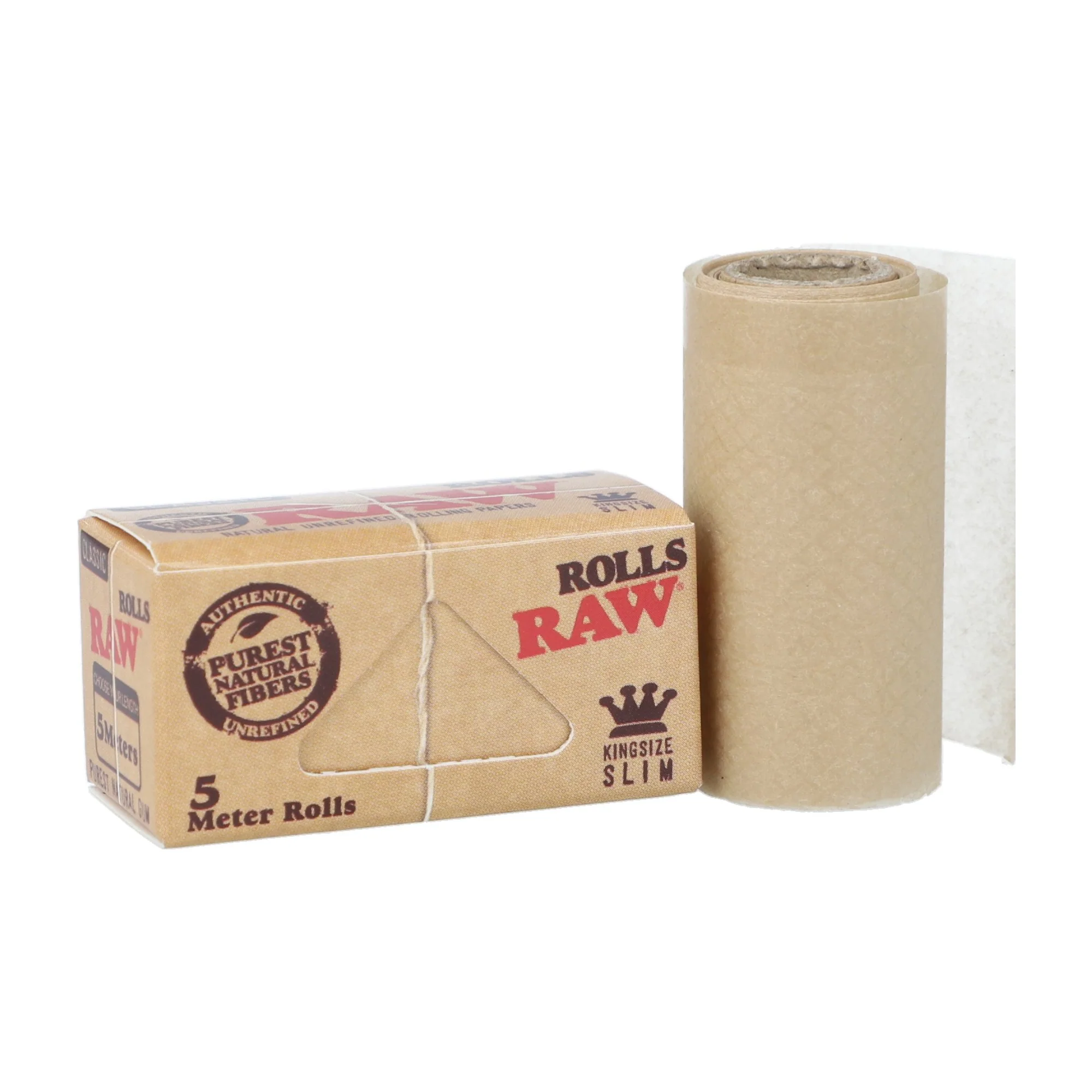 Photograph of product: Raw  Rolls 5 Meter I King Size Slim  I Highly Elevated