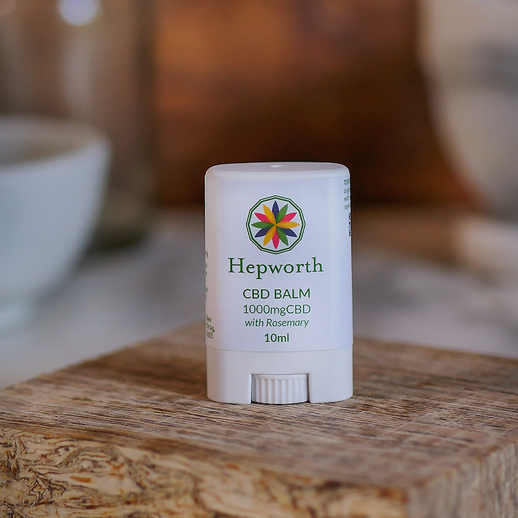 Photograph of product: Hepworth - CBD Body Balm Stick w/ Rosemary  - 1000mg 10mL