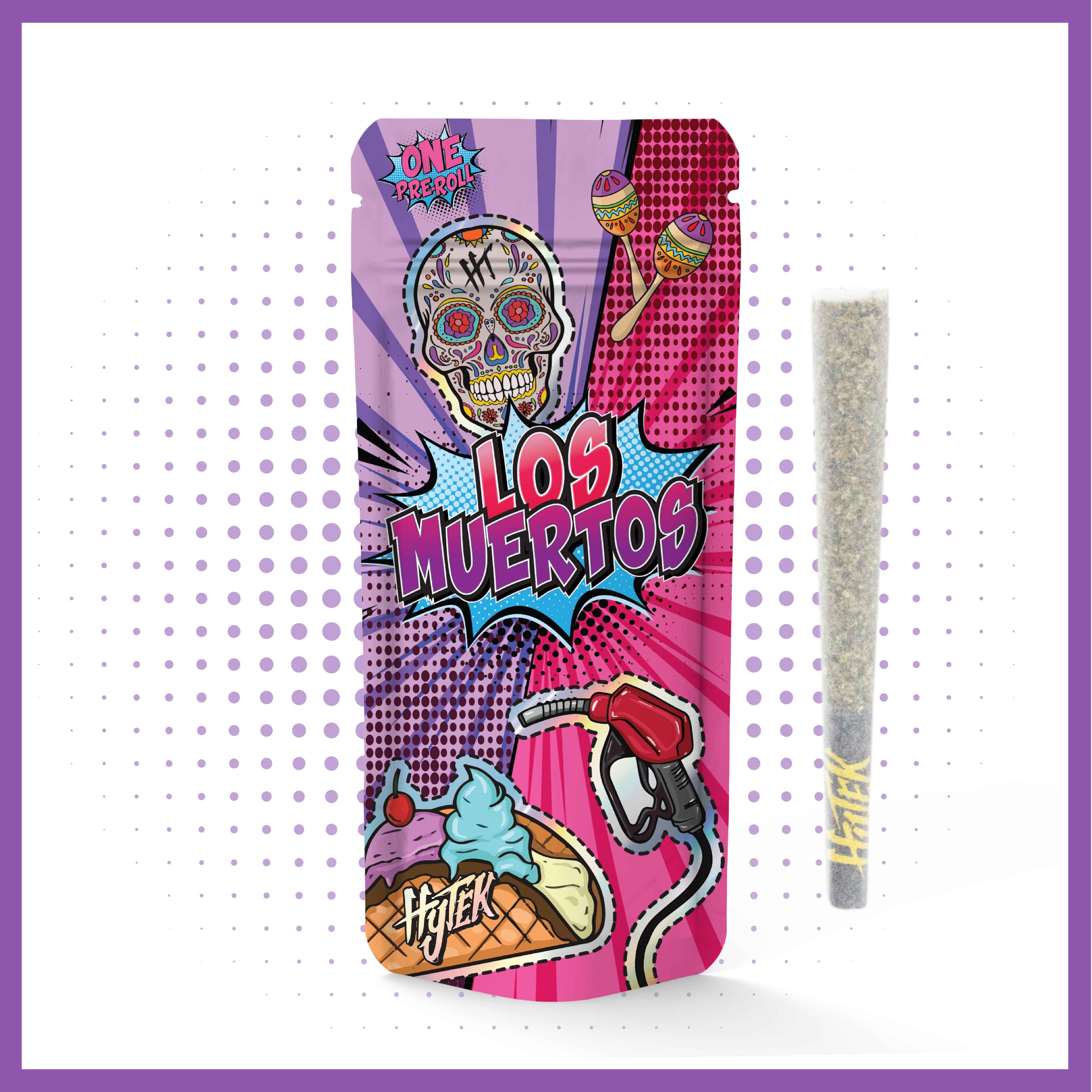 Photograph of product: Hytek - Los Muertos 10 Pre-Roll 1g