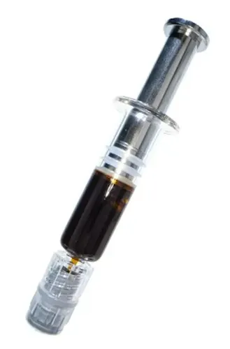 Photograph of product: Black Label | Chemdawg Kush RSO | 1g