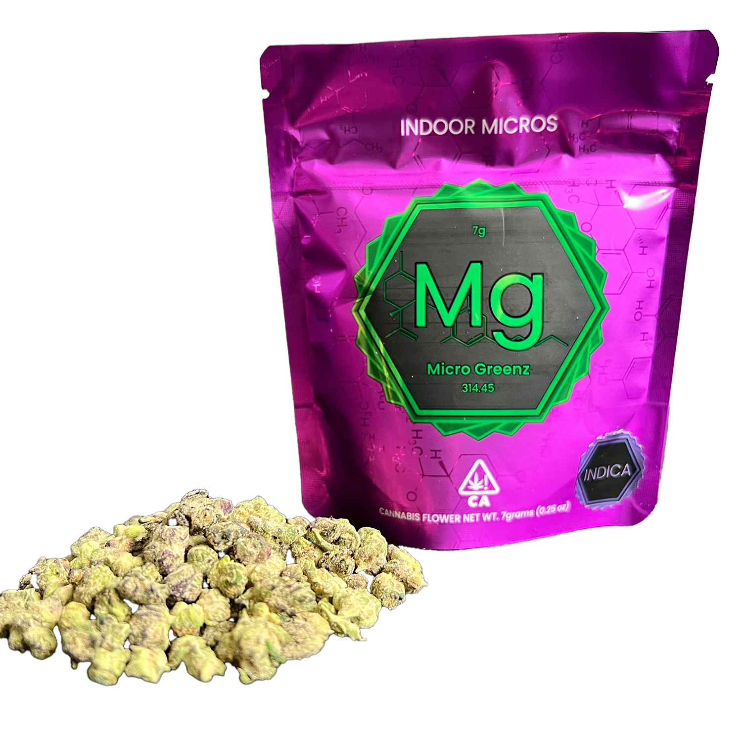 Photograph of product: Micro Greenz - Sherb Bx1 x Gelato 41 - Flower - 7g