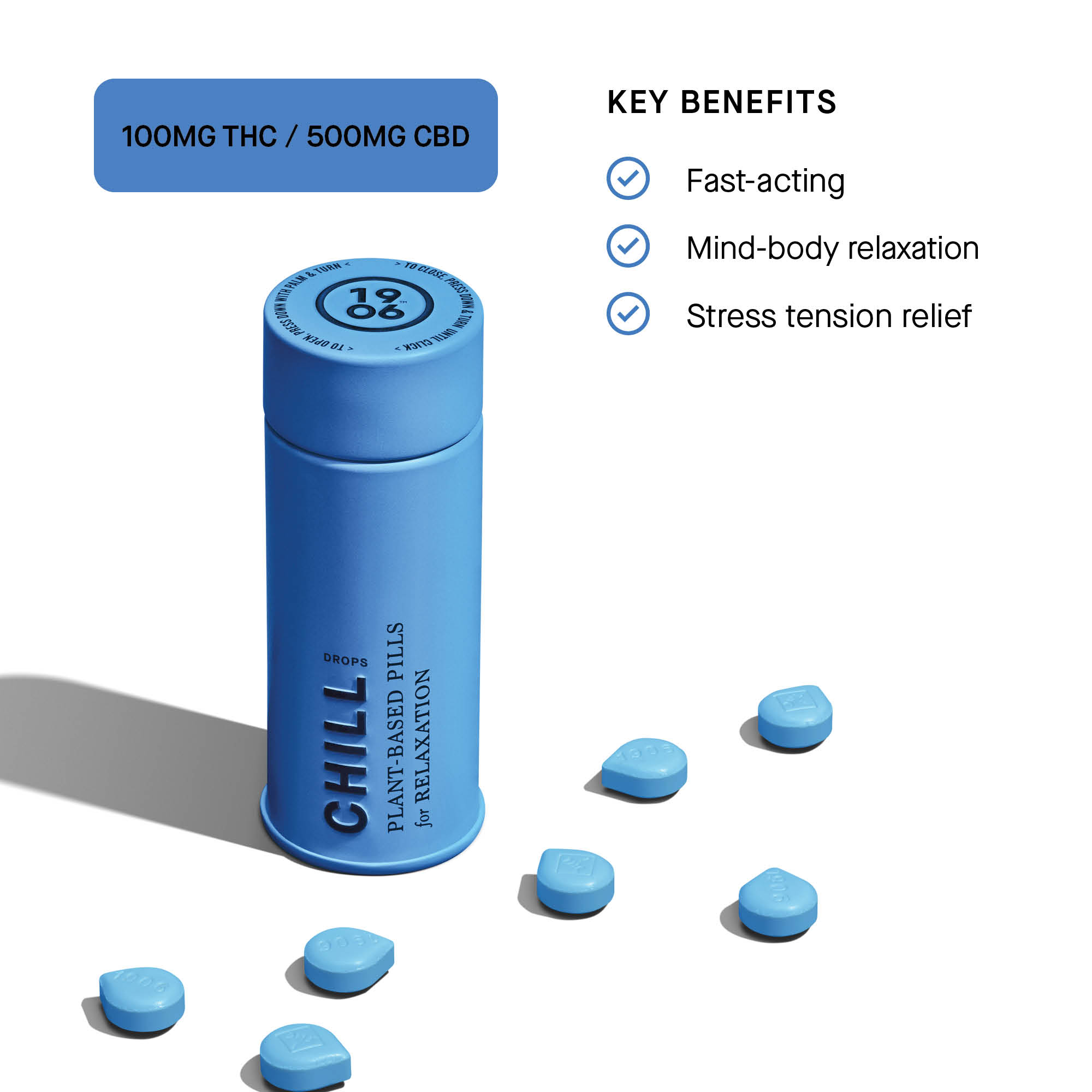 Photograph of Product: Chill | Tablets | 20 Pack