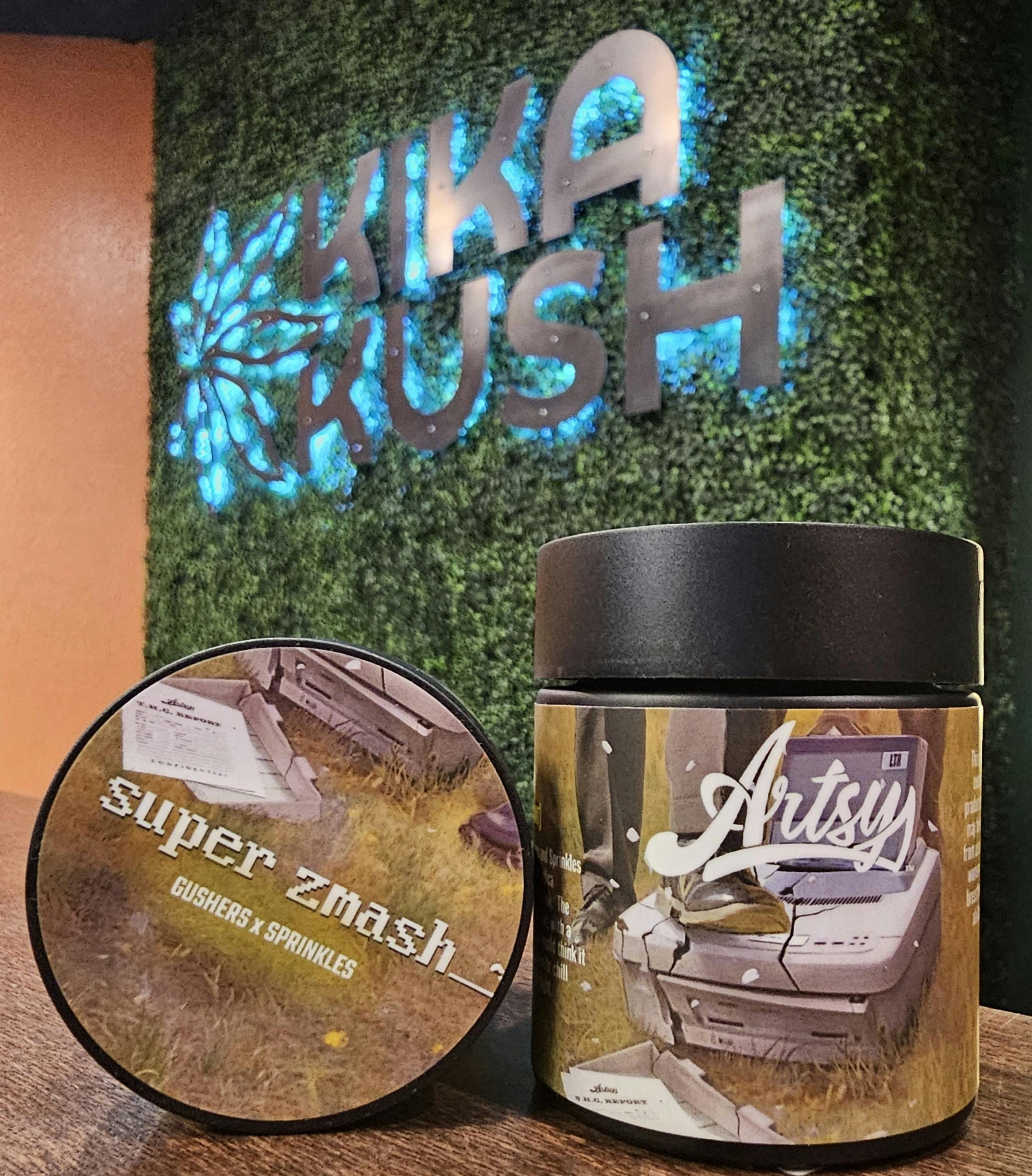 Photograph of product: Artsy - Quarter Jars - SuperZmash - 7g