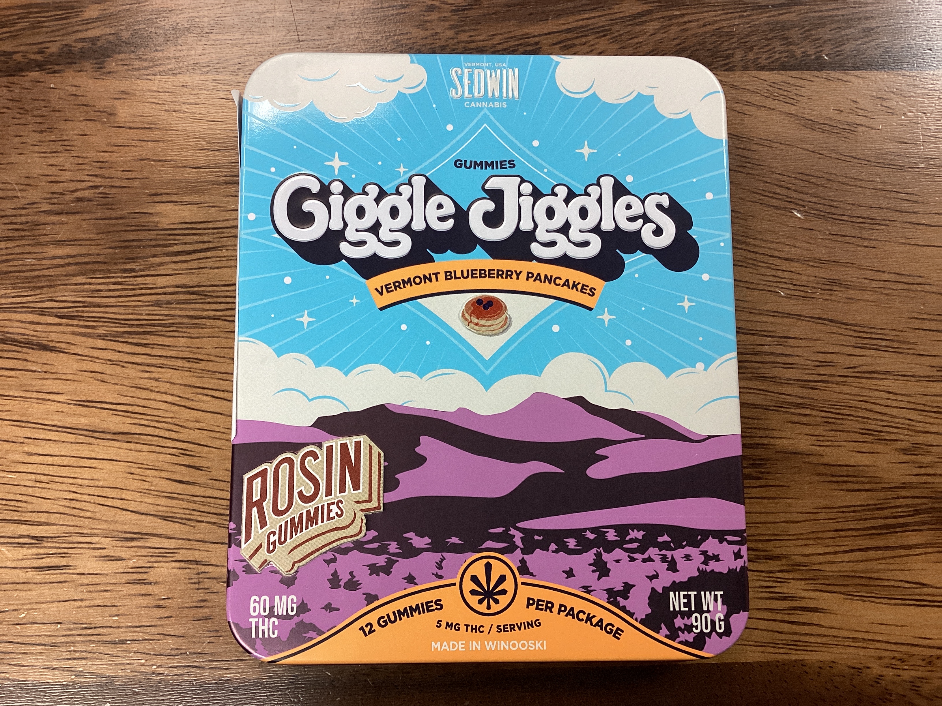 Photograph of product: Giggle Jiggles - Blueberry